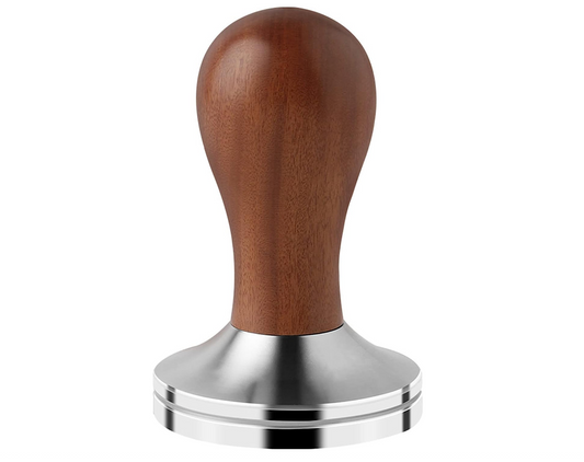 58mm Coffee Tamper Wooden Handle Stainless Steel